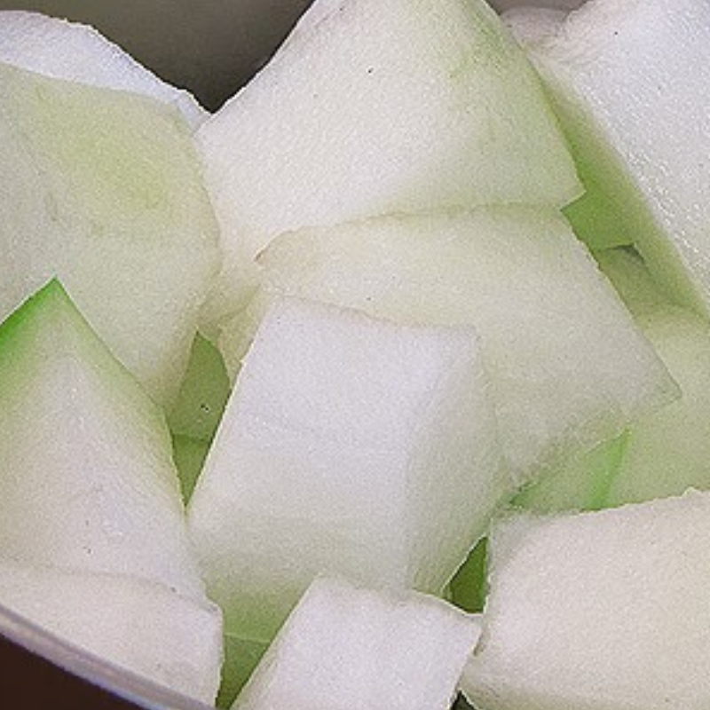 Scubefarms Ash Gourd - Diced Price per 100 Grams